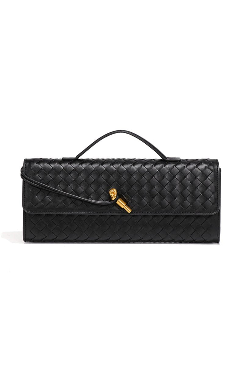 Textured Tote Bag - MISMIMCABH2501220049-BLACK-F