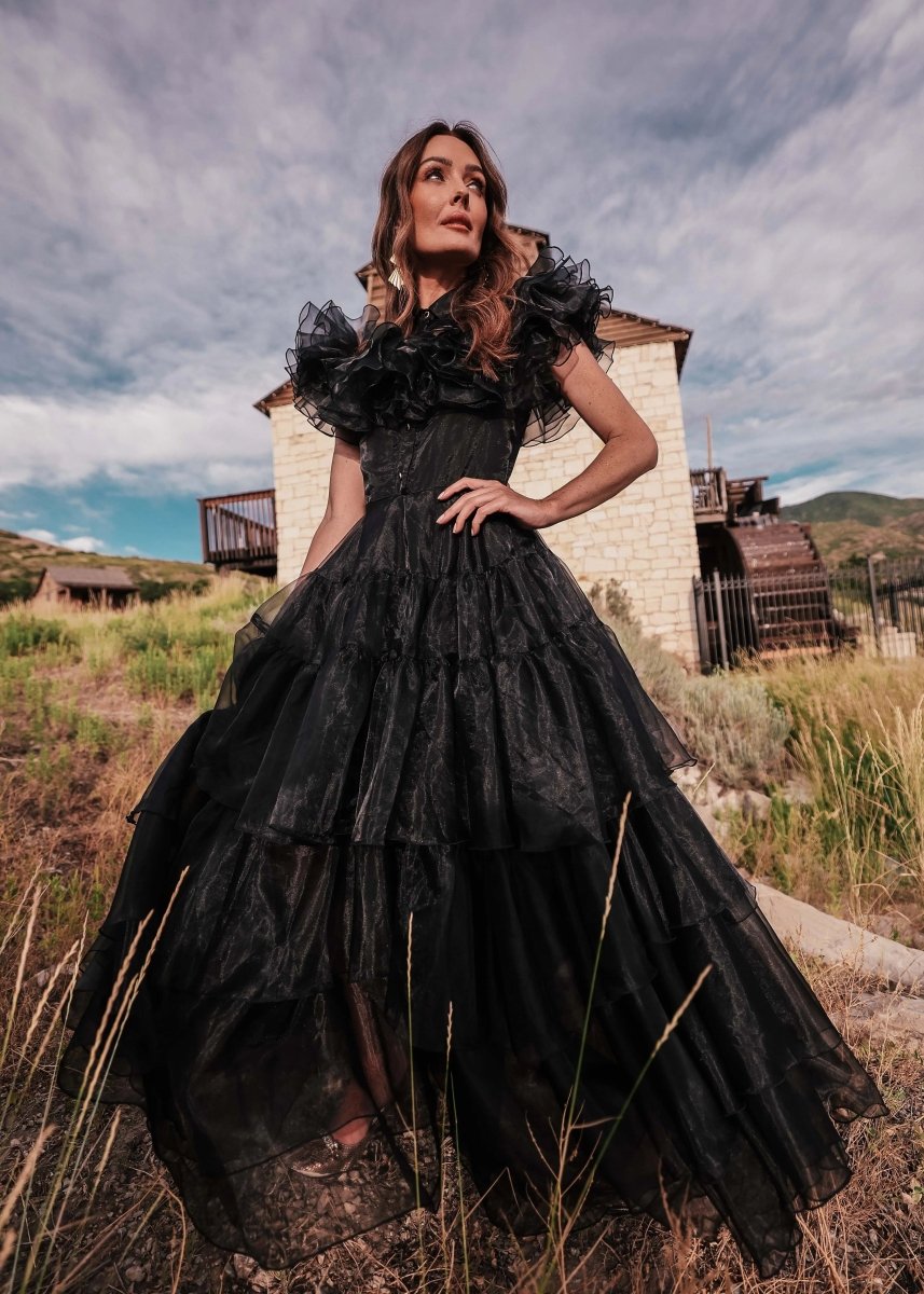 Wednesday Dress - MISMIJK23091-W-BLK-XXS