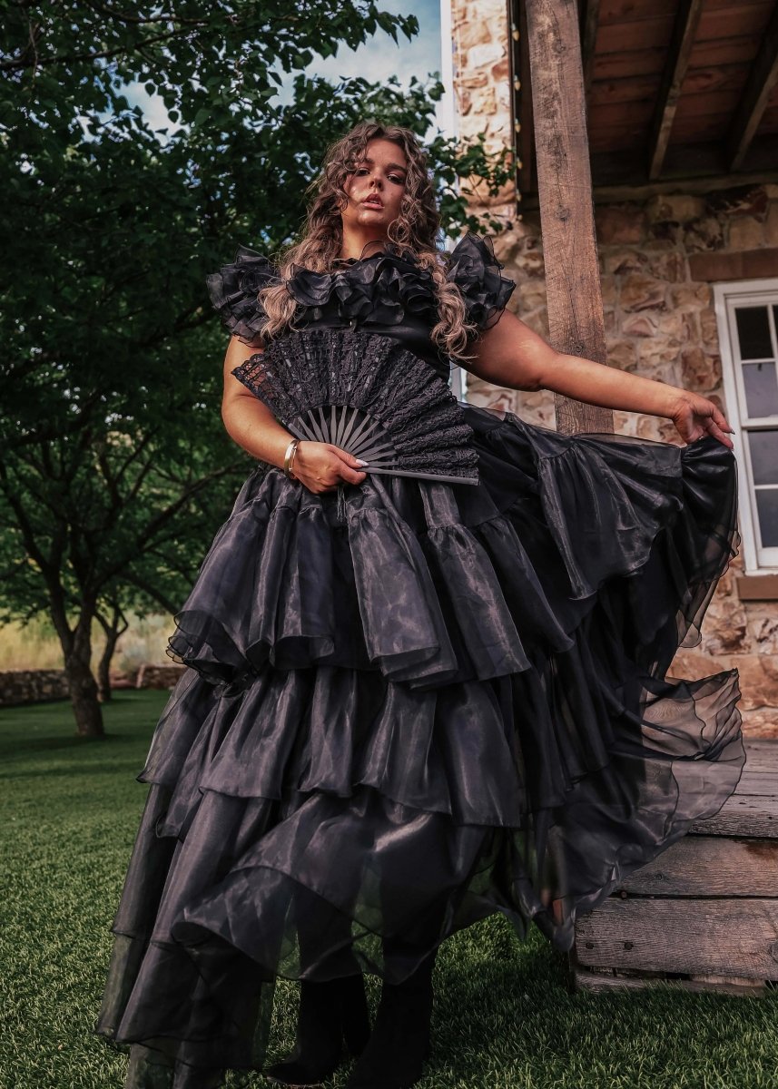 Wednesday Dress - MISMIJK23091-W-BLK-XXS