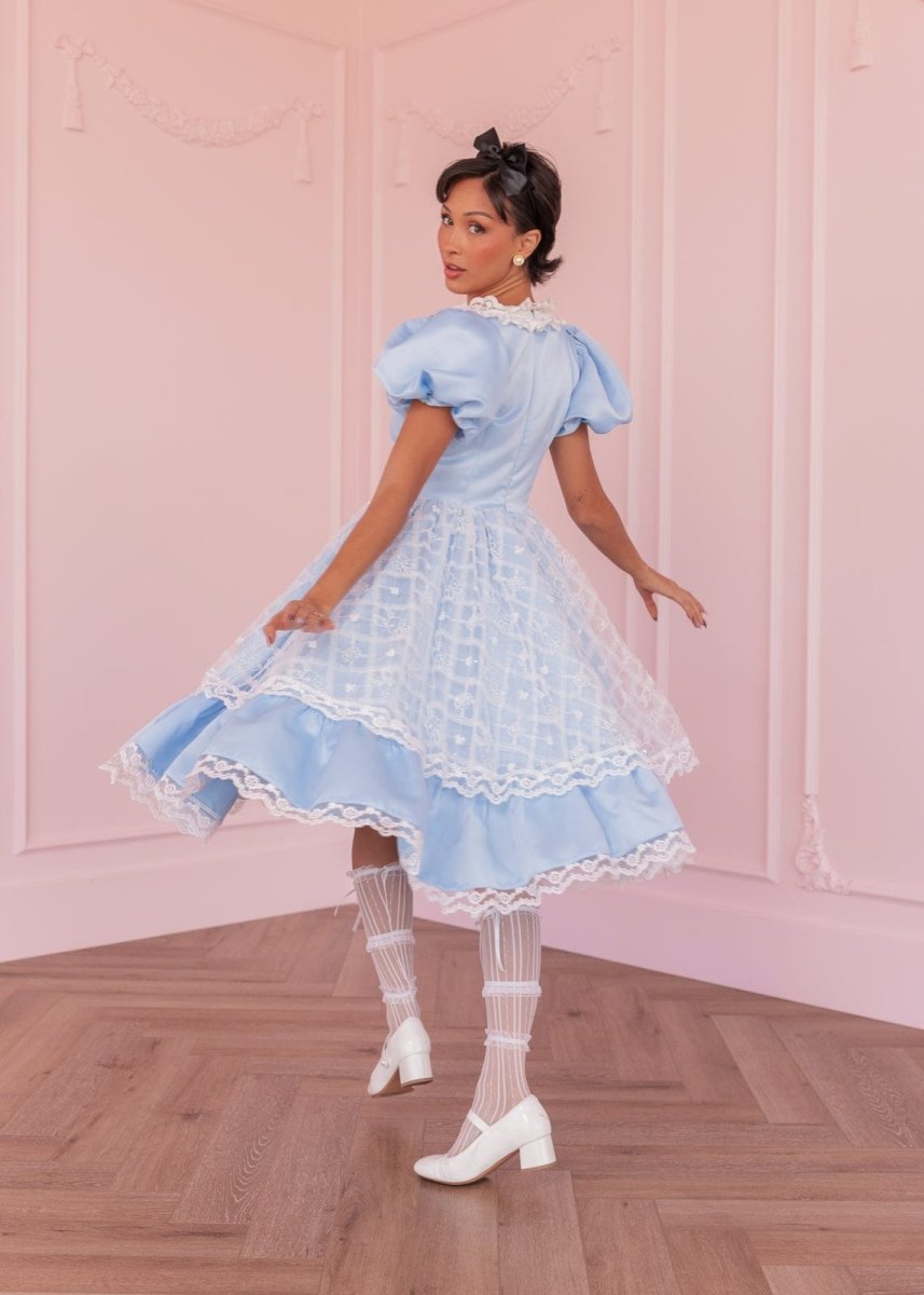 Wonderland Dress - MISMIJK2474-W-BLU-XXS