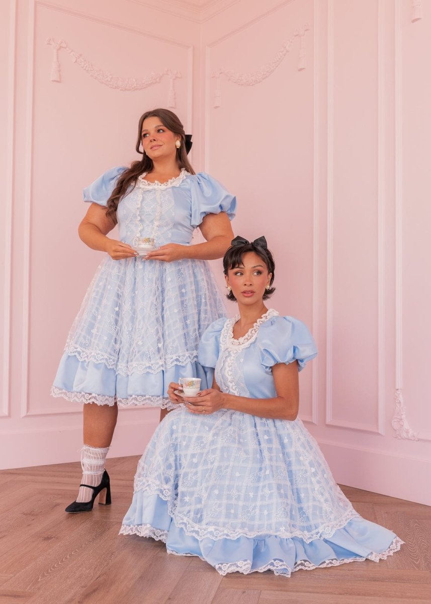 Wonderland Dress - MISMIJK2474-W-BLU-XXS