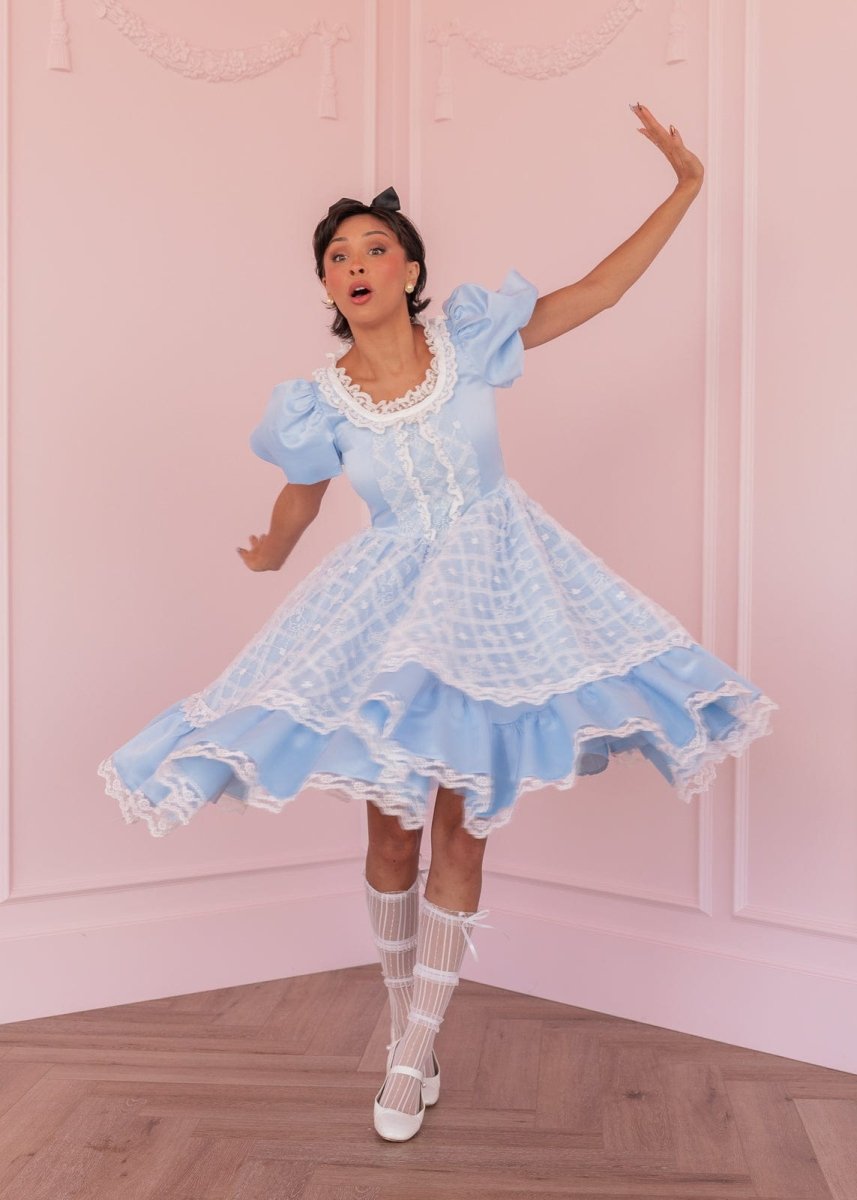 Wonderland Dress - MISMIJK2474-W-BLU-XXS