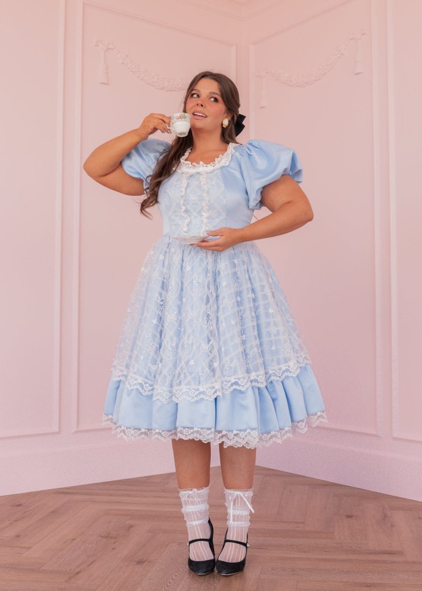 Wonderland Dress - MISMIJK2474-W-BLU-XXS