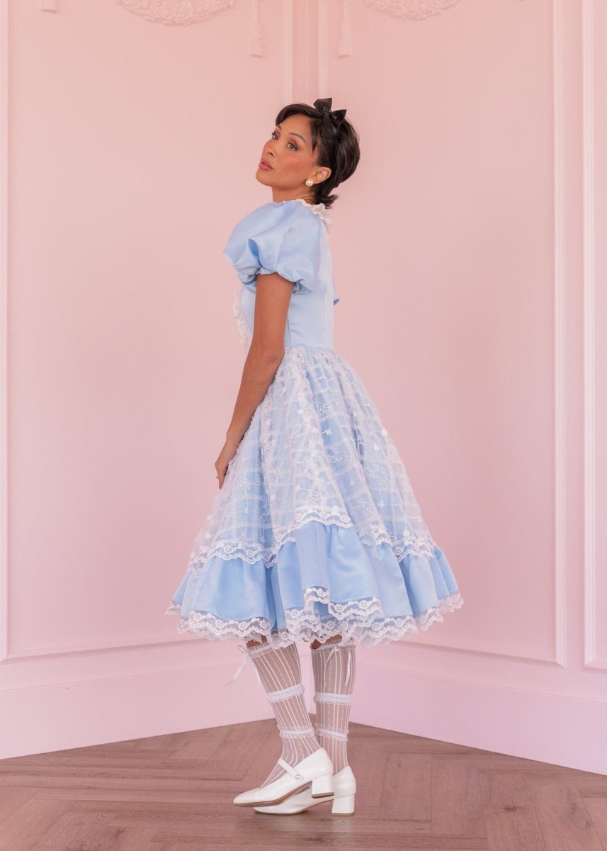 Wonderland Dress - MISMIJK2474-W-BLU-XXS