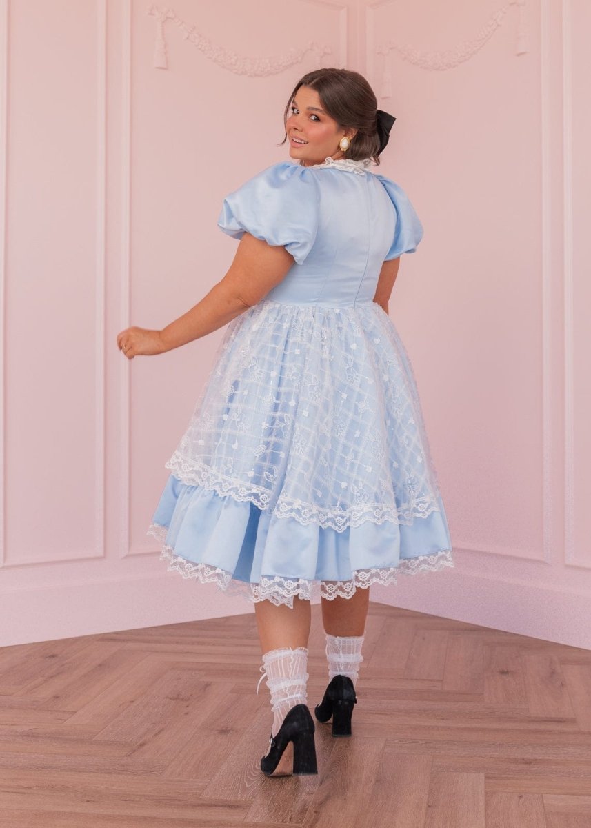 Wonderland Dress - MISMIJK2474-W-BLU-XXS