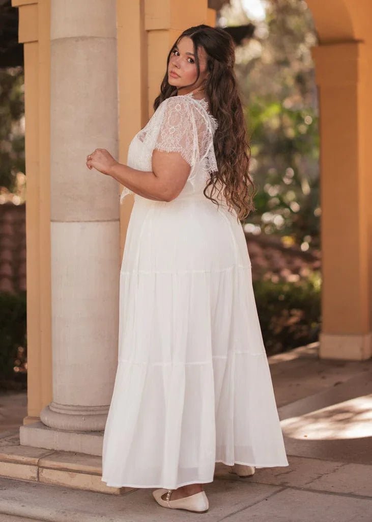 Zuri Dress - MISMIJK24151-W-WHT-XXS