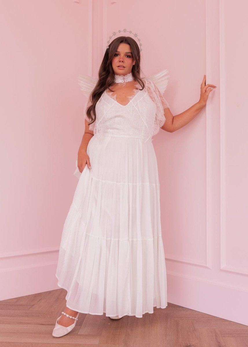 Zuri Dress - MISMIJK24151-W-WHT-XXS