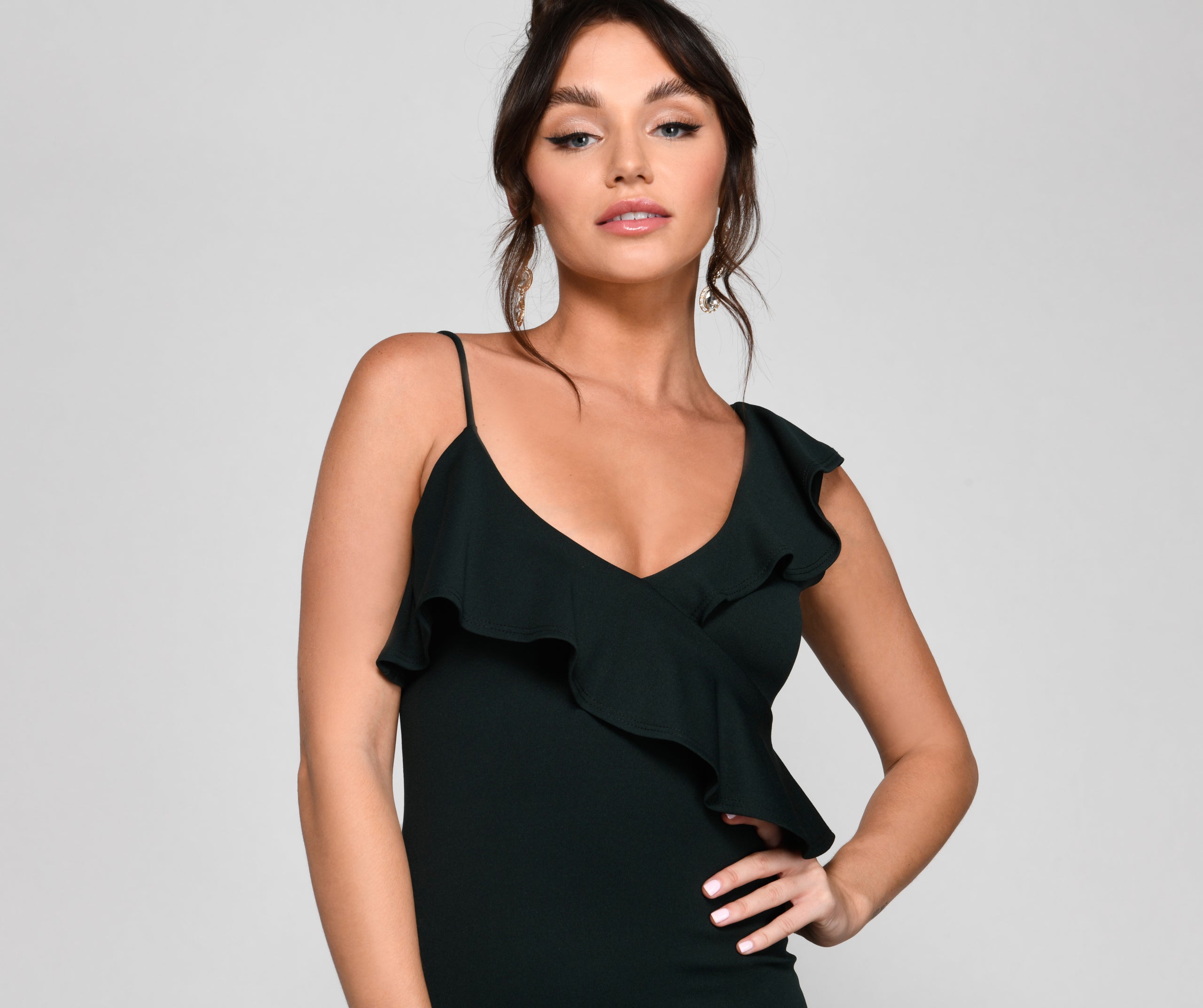 Zosia Formal Ruffled Bodycon Dress
