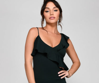 Zosia Formal Ruffled Bodycon Dress