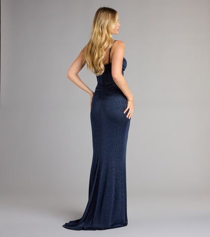 Gwen Glitter Corset Mermaid Formal Dress