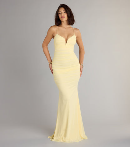 Corrie Mesh Mermaid Formal Dress