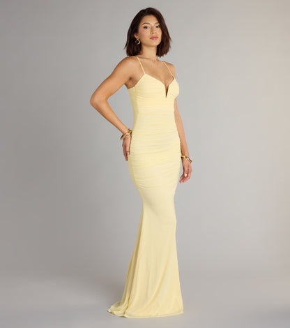 Corrie Mesh Mermaid Formal Dress
