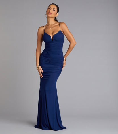 Corrie Mesh Mermaid Formal Dress