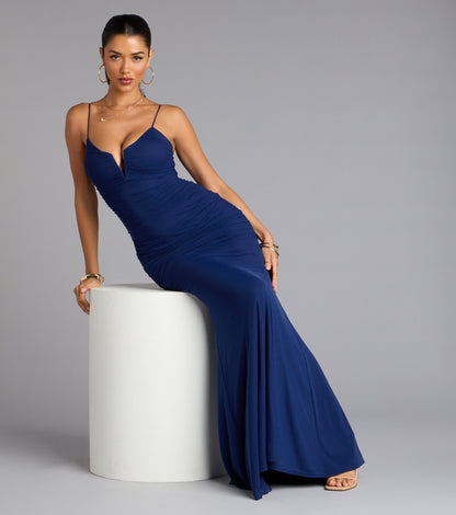 Corrie Mesh Mermaid Formal Dress