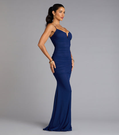 Corrie Mesh Mermaid Formal Dress