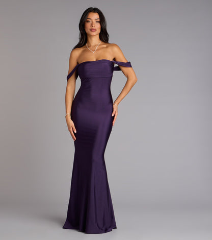 Maylah Off-The-Shoulder Mermaid Dress