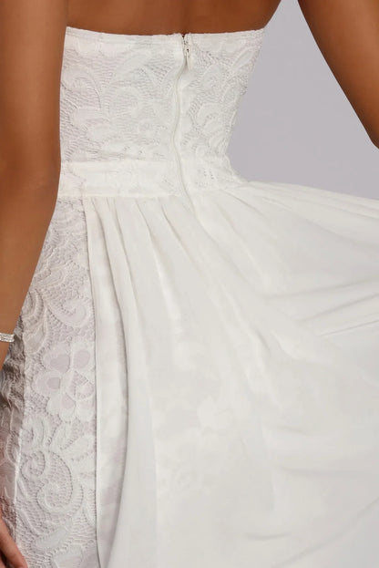 Bailey Strapless Lace Dress
