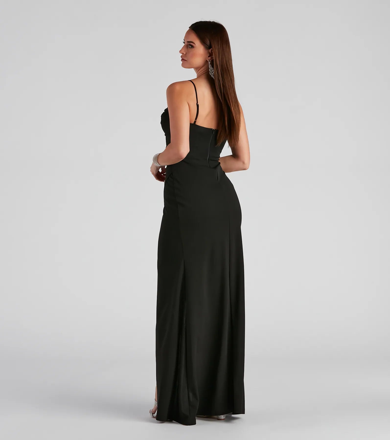 Tillie Formal Corset Crepe Dress