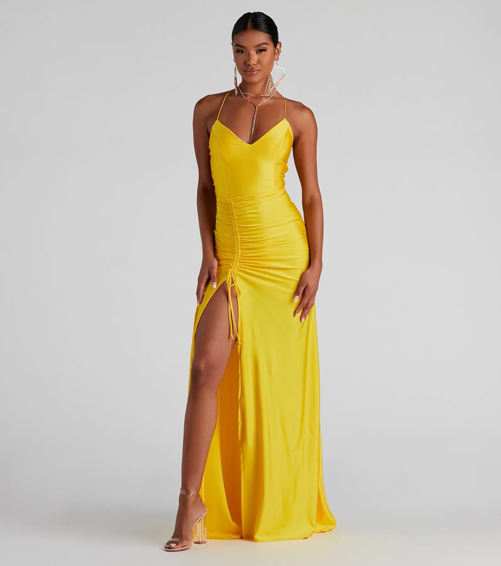 Whitney Formal High-Slit Mermaid Dress