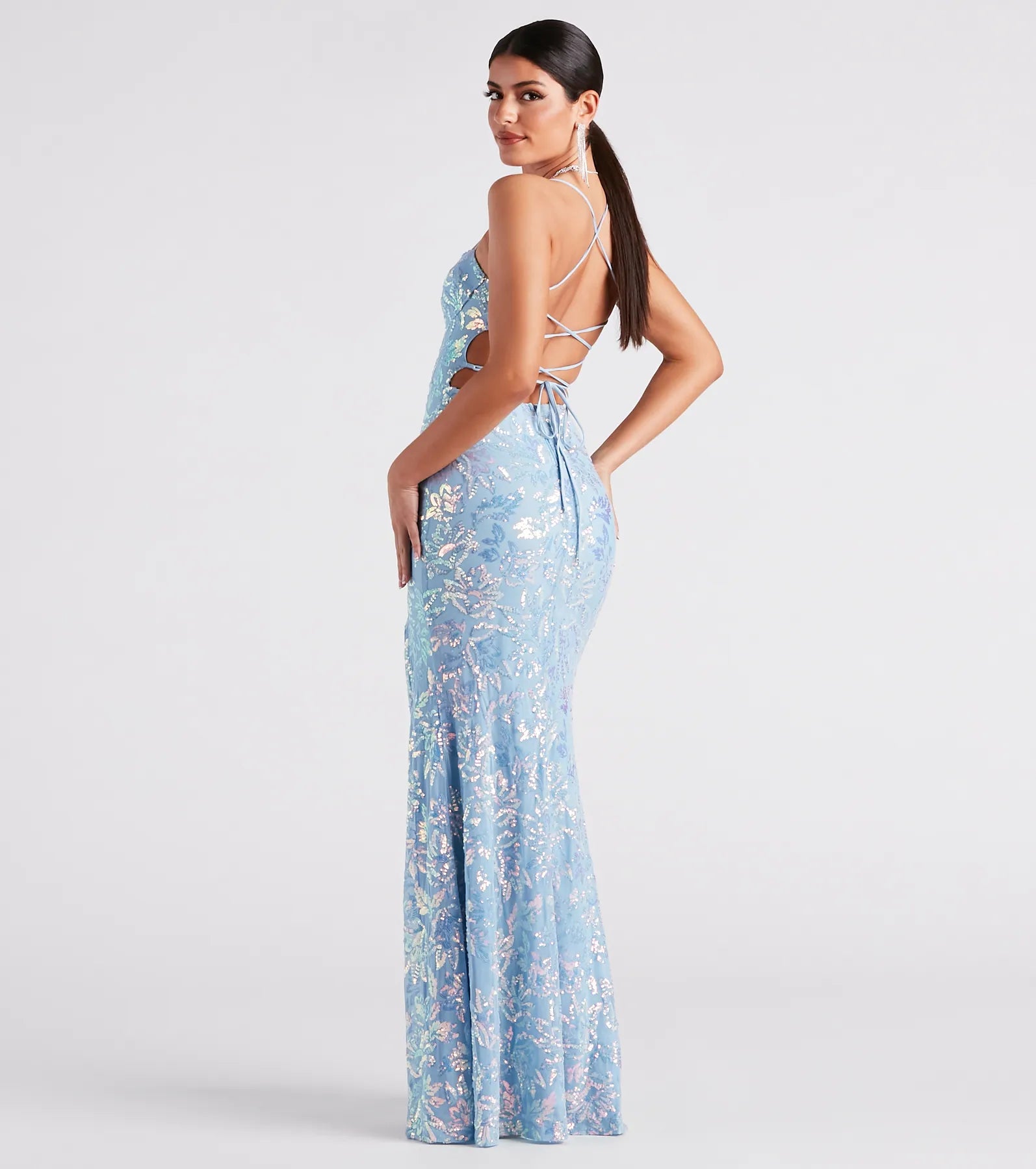 Raquel Formal Sequin Mermaid Dress