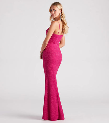Kelsie Formal Glitter Mermaid Dress