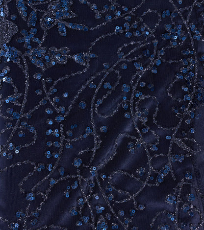 Lauren Sweetheart A-Line Glitter Sequin Dress