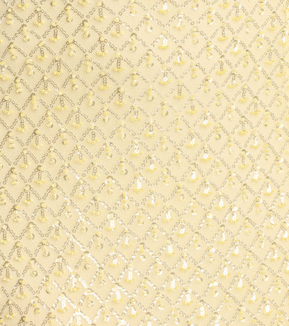 Hollie Lace-Up Mermaid Sequin Beaded Formal Dress