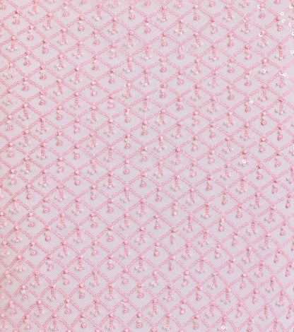 Adrianna Strapless Mermaid Sequin Bead Formal Dress