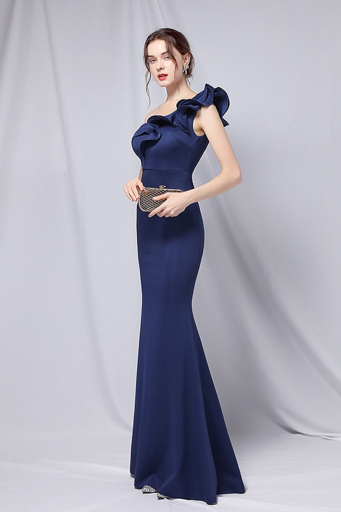 Off Shoulder Mermaid Maxi Party Dress