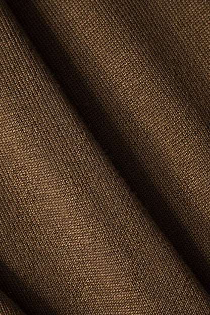 3pc Sweater Pocket Drawstring Pants Set - MISMIMCWKC2411050007-COFFEE-S