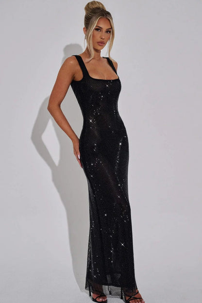 Sequin Rhinestone Bodycon Party Dress