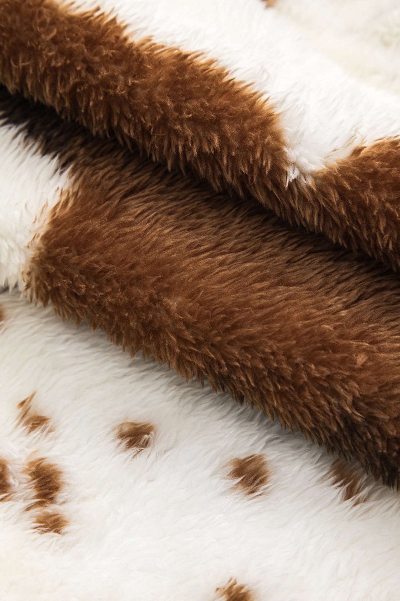 Abstract Print Stitching Detail Skirt - MISMIMCWBK2411270103-WHITE-XS