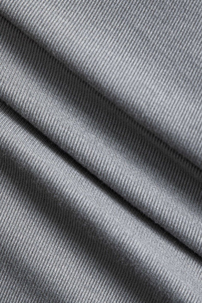 Asymmetrical Neck Slit Maxi Dress - MISMIMCWDA2311140067-GRAY-XS