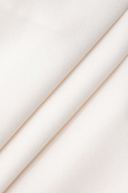 Asymmetrical Twist Knot Mermaid Maxi Dress - MISMIMCWDA2404030144-BEIGE-XS