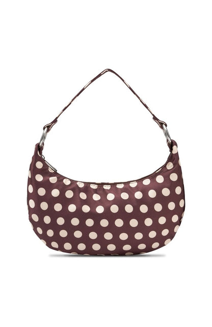 Aydin Shoulder Bag Chocolate Polka Dot - MISMIEXS105-2-O/S
