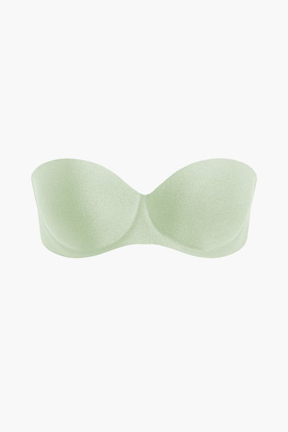 Basic Strapless Bustier Bra - MISMIMCWLW2405200130-SAGE-XS