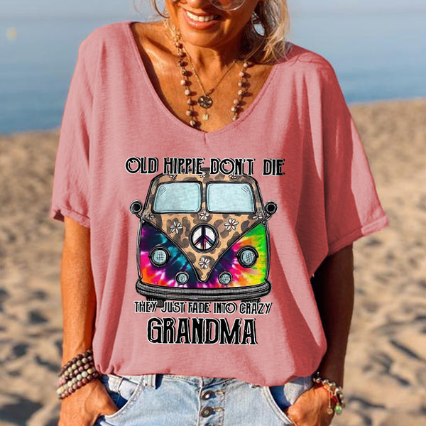 They Just Fade Into Crazy Grandma Graphic Tees