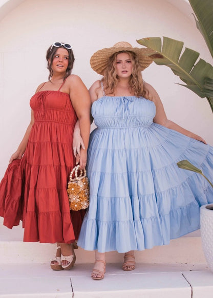 Birdie Dress Red - MISMIJK24049-W-RED-XXS