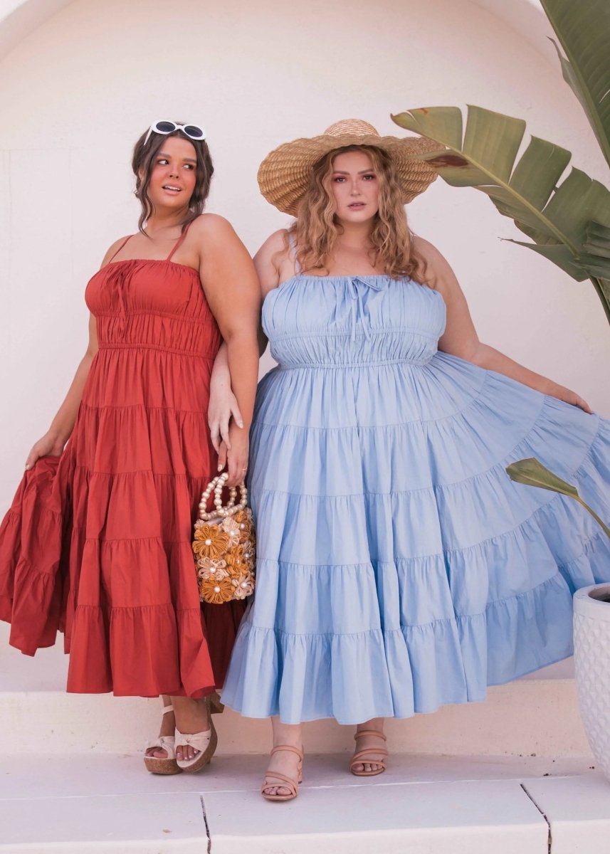 Birdie Dress Red - MISMIJK24049-W-RED-XXS