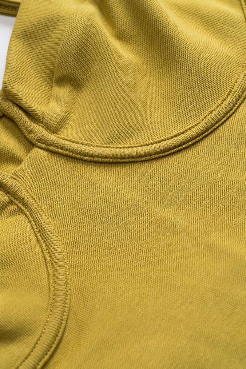 Bustier Slip Sleeveless Bodysuit - MISMIMCWTO2502060037-YELLOW-XS