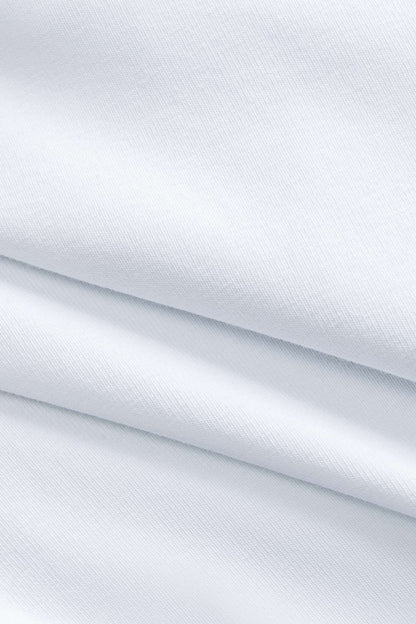 Car Letter Digital Pattern Print Loose Sleeveless T-Shirt - MISMIMCWTS2503100020-WHITE-XS