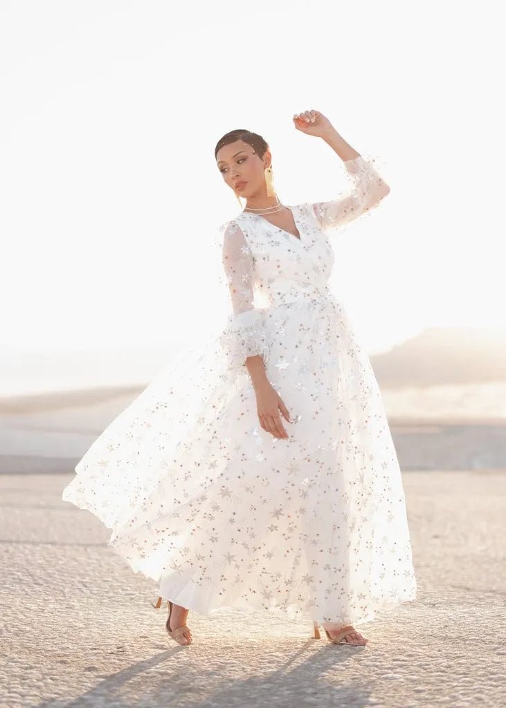 Celestia Dress - MISMIJK24116-W-WHT-XXS