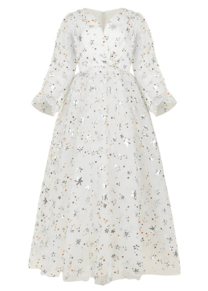 Celestia Dress - MISMIJK24116-W-WHT-XXS