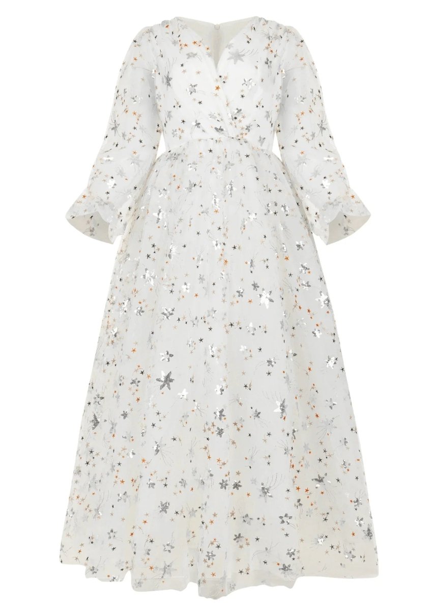 Celestia Dress - MISMIJK24116-W-WHT-XXS