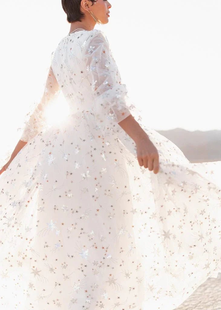 Celestia Dress - MISMIJK24116-W-WHT-XXS