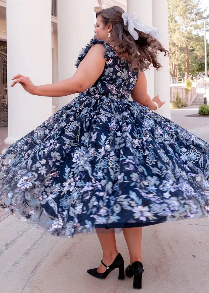 Chrissy Dress - MISMIJK24113-W-BLU-XXS