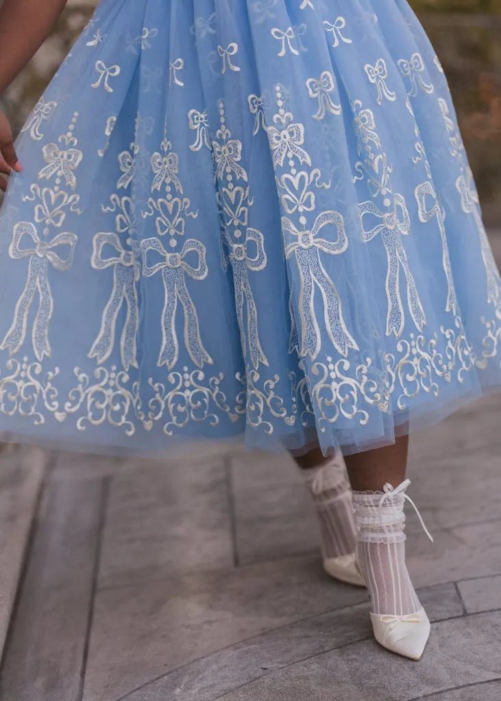 Cindy Dress - MISMIJK24175-W-BLU-XXS