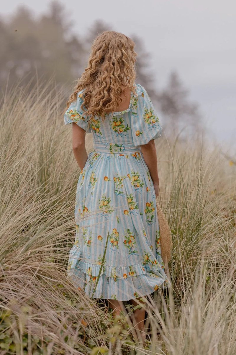 Citrus Dress - MISMIJK2415-W-BLU-XXS