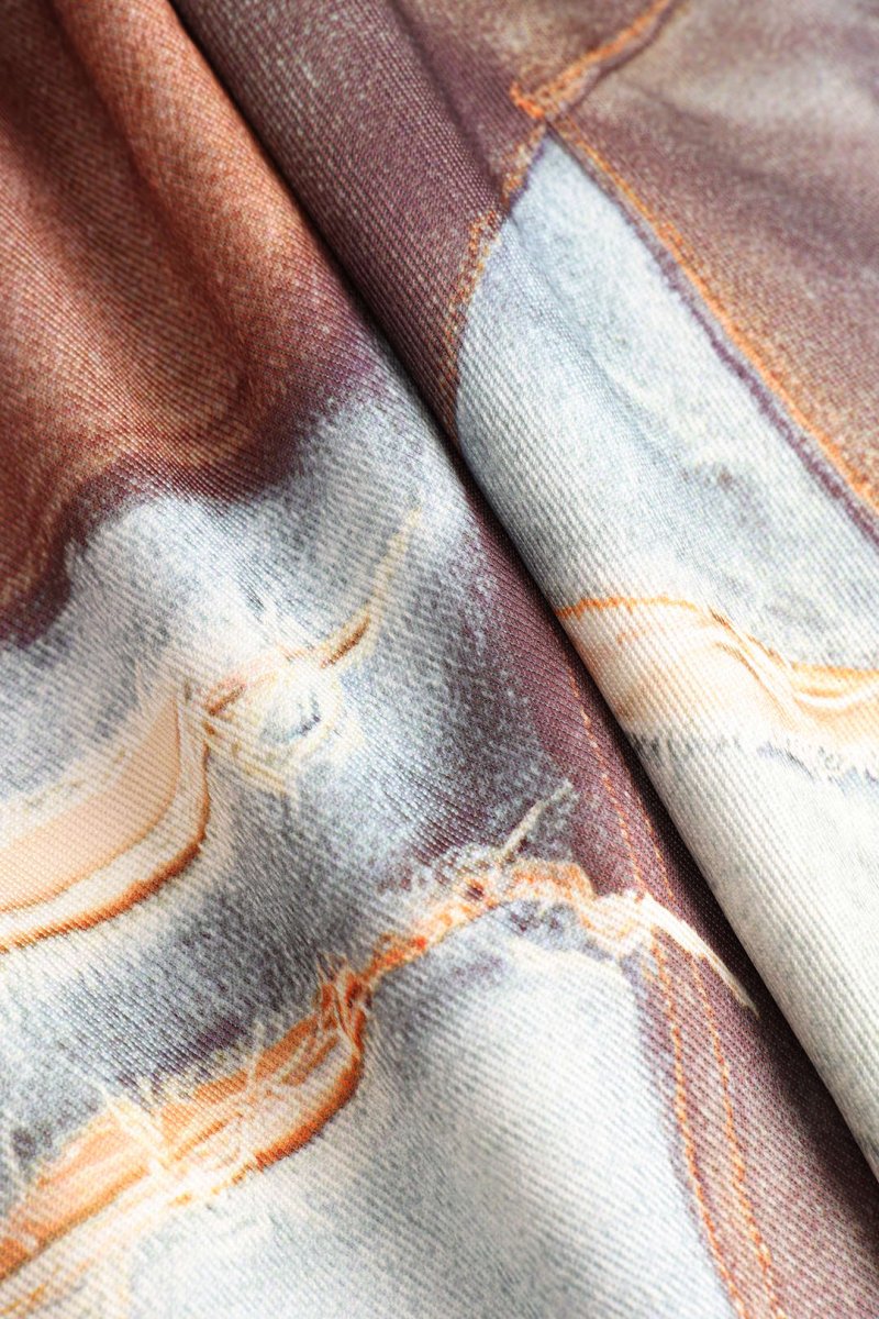 Color Block Button Wide Leg Trousers - MISMIMCWBT2412040020-MULTICOLOR-S