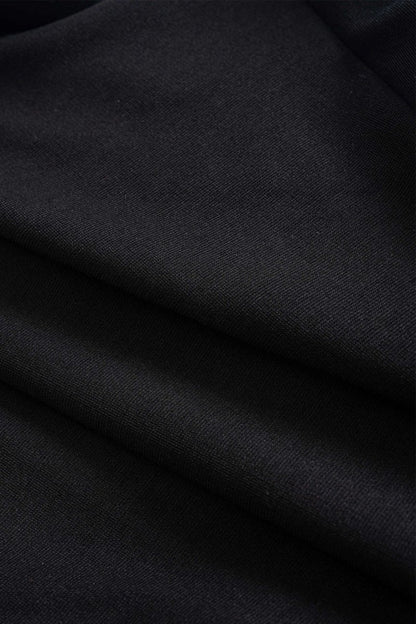 Contrast Satin Ruched Slit Strapless Maxi Dress - MISMIMCWDA2503030067-Contrast Color-XS